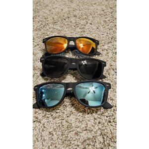 Polarized Sunglasses for Men & Women Matte Finish Sun glasses Color Mirror Lens